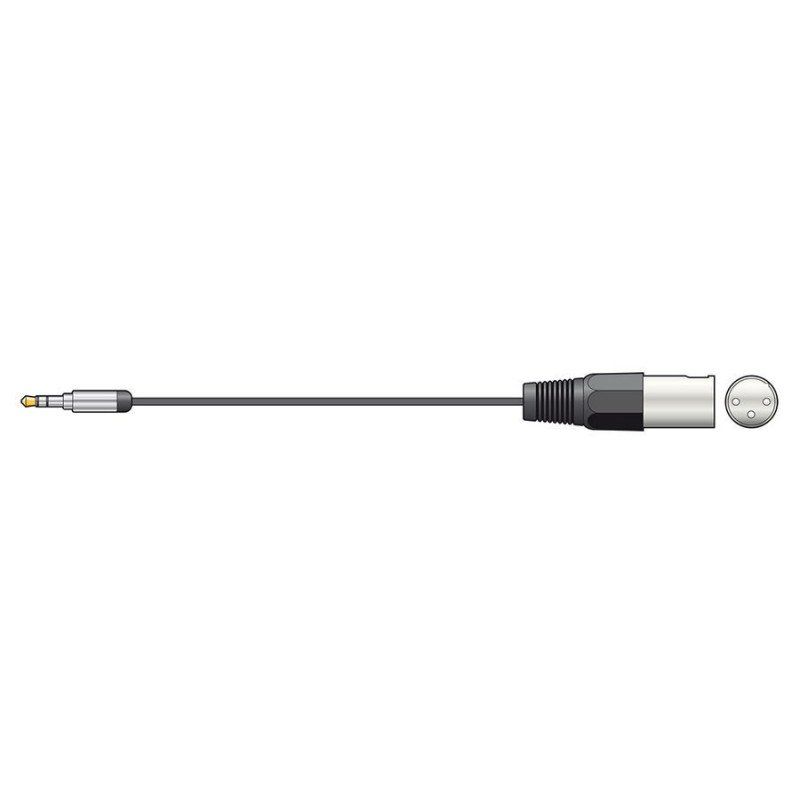 Citronic MP3-XLR Καλώδιο Ήχου 3.5mm Stereo Jack Plug - XLR Male 1.5m (Τεμάχιο)