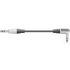 Citronic S6J-90J300 Καλώδιο ήχου 6,3mm TRS Right Angle Jack - 6,3mm TRS Jack 3m (Τεμάχιο)