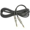 Citronic 190.282UK Πλεκτό καλώδιο κιθάρας 6,3 mm Mono Jack Plug – 6,3 mm Mono Jack Plug 3m (Τεμάχιο)