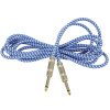 Citronic 190.285UK Πλεκτό καλώδιο κιθάρας 6,3mm Mono Jack Plug - 6,3 mm Mono Jack Plug 3m (Τεμάχιο)