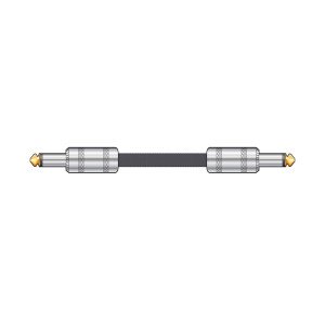 Citronic 190.291UK Πλεκτό καλώδιο κιθάρας 6,3 mm Mono Jack Plug – 6,3 mm Mono Jack Plug 6m (Τεμάχιο)