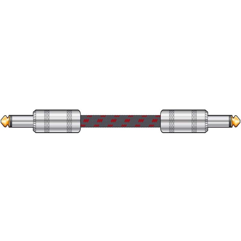 Citronic 190.296UK Πλεκτό καλώδιο κιθάρας 6,3 mm Mono Jack Plug – 6,3 mm Mono Jack Plug 6m (Τεμάχιο)