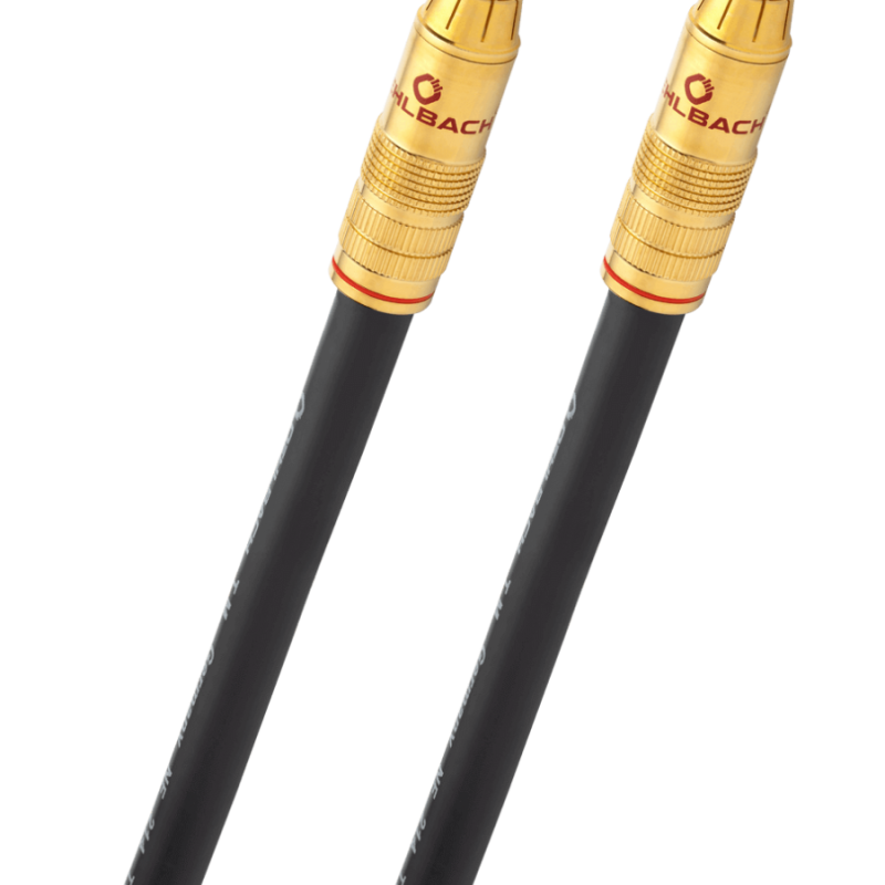 Oehlbach NF 214 RCA Καλώδιο Subwoofer 3m Ανθρακί (Τεμάχιο)