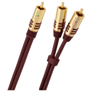 Oehlbach NF Y-Sub Καλώδιο Subwoofer RCA - 2 x RCA 2m Purple (Τεμάχιο)