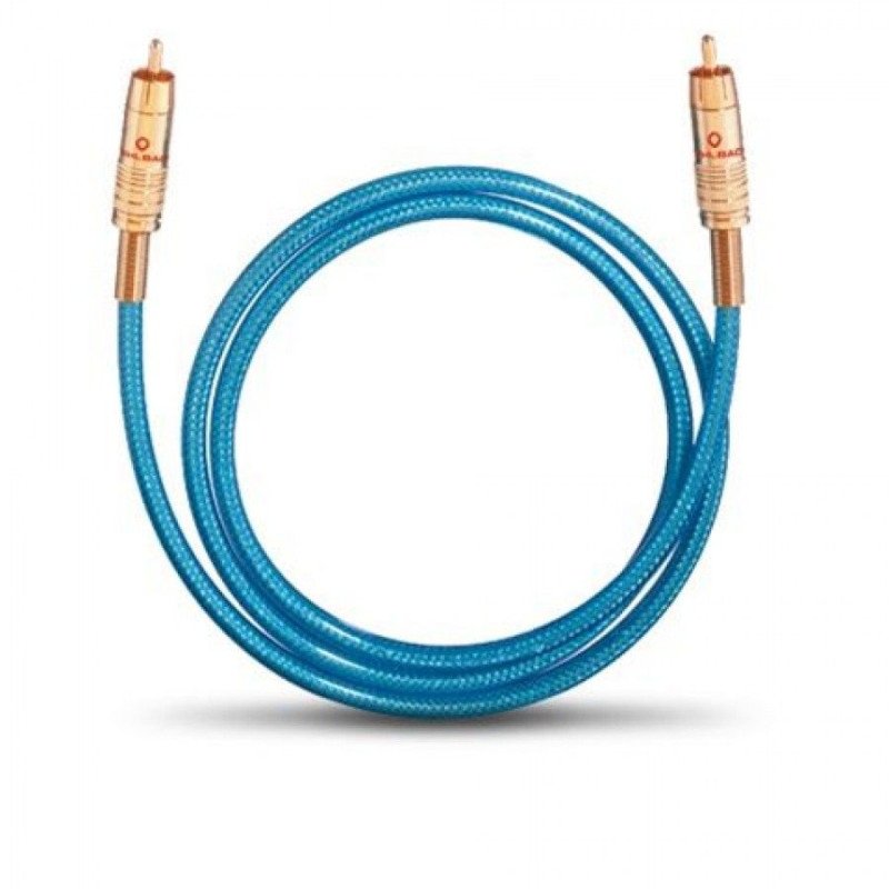 Oehlbach NF 113 DI Ψηφιακό Καλώδιο RCA-RCA 0.50m Blue (Τεμάχιο)
