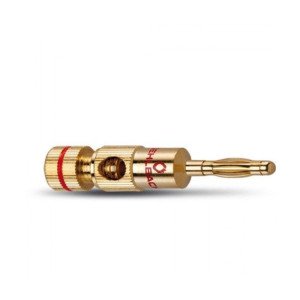 OEHLBACH Banana B2 μέχρι 10mm²  Χρυσό (3002) (Σετ 4 τεμάχια)