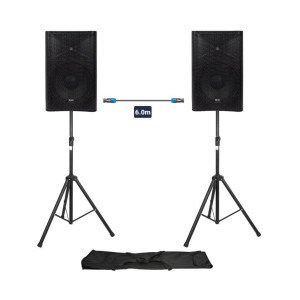 Qtx QUEST-12-SET Ολοκληρωμένο Σύστημα PA 12'' με Βάσεις και Καλώδιο (Σετ) Qtx QUEST-12-SET Ολοκληρωμένο Σύστημα PA 12'' με Βάσεις και Καλώδιο (Σετ)