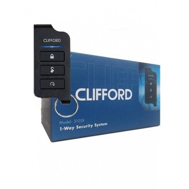 Clifford 3005X Συναγερμός Αυτοκινήτου 1-way με 'Ενα Χειριστήριο