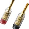 OEHLBACH Banana Tube 1.5mm² - 6mm² Επίχρυσο (3021) (Σετ 4 τεμάχια)