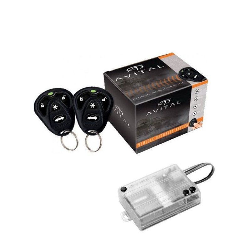 Avital 3100L Συναγερμός Αυτοκινήτου 1-way &amp; 508D Περιμετρικός Αισθητήρας Διπλής Ζώνης (Σετ)