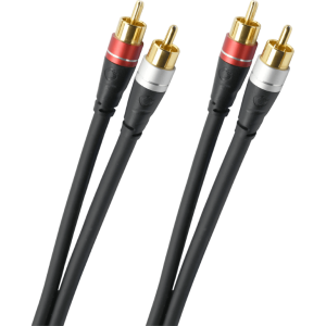 Oehlbach Audio Link Διπλό RCA 0.50m (Τεμάχιο)