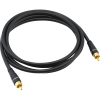Oehlbach Sub Link Καλώδιο Subwoofer RCA - RCA 5 m Black
