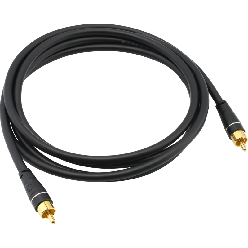 Oehlbach Sub Link Καλώδιο Subwoofer RCA - RCA 5 m Black