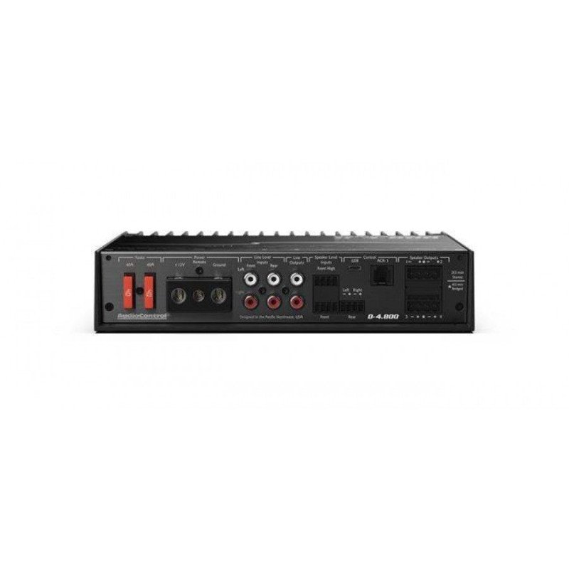 AudioControl D-4.800 Ενισχυτής 4 Καναλιών 4 x 200W RMS (Τεμάχιο)