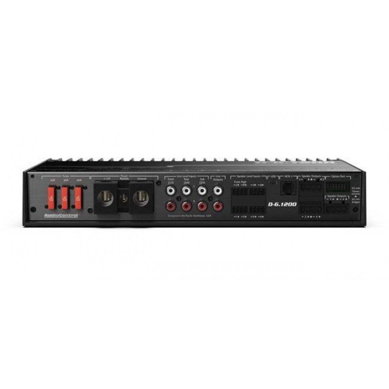 AudioControl D-6.1200 Ενισχυτής 6 Καναλιών 6 x 200W RMS (Τεμάχιο)