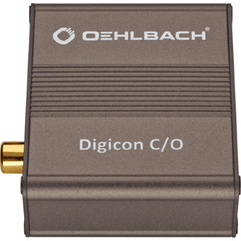 Oehlbach Digicon C/O Μετατροπέας Ψηφιακού σε Οπτικό Σήμα RCA - TOSLINK (Τεμάχιο)