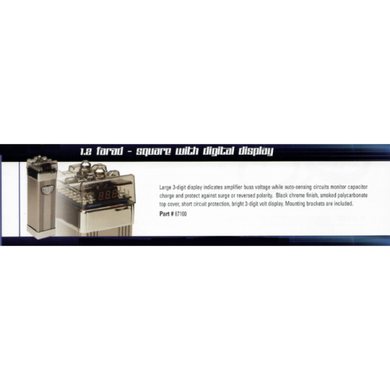 Directed 67100 1.2 Farad Πυκνωτής Με Οθόνη (Τεμάχιο)