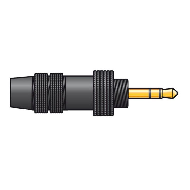 Qtx 752.687UK Βύσμα Stereo Jack 3.5mm με Σπείρωμα (Τεμάχιο)