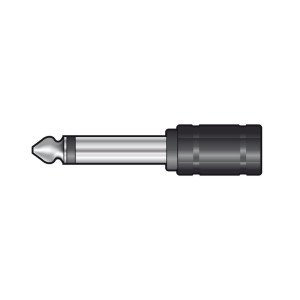 Qtx 756.927UK Αντάπτορας 3.5mm Mono Jack Υποδοχή – Βύσμα (Τεμάχιο) Qtx 756.927UK Αντάπτορας 3.5mm Mono Jack Υποδοχή – Βύσμα (Τεμάχιο)
