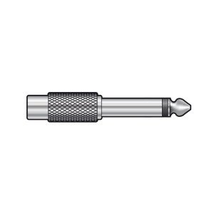 Qtx 757.141UK Αντάπτορας RCA Phono Υποδοχή – 6.3mm Mono Jack Βύσμα (Τεμάχιο) Qtx 757.141UK Αντάπτορας RCA Phono Υποδοχή – 6.3mm Mono Jack Βύσμα (Τεμάχιο)