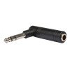 Qtx 758.334UK Αντάπτορας σε Ορθή Γωνία 6.3mm Stereo Jack Βύσμα - Υποδοχή (Τεμάχιο)