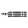 Qtx 759.013UK Αντάπτορας 3.5mm Stereo Jack Υποδοχή – Βύσμα (Τεμάχιο)