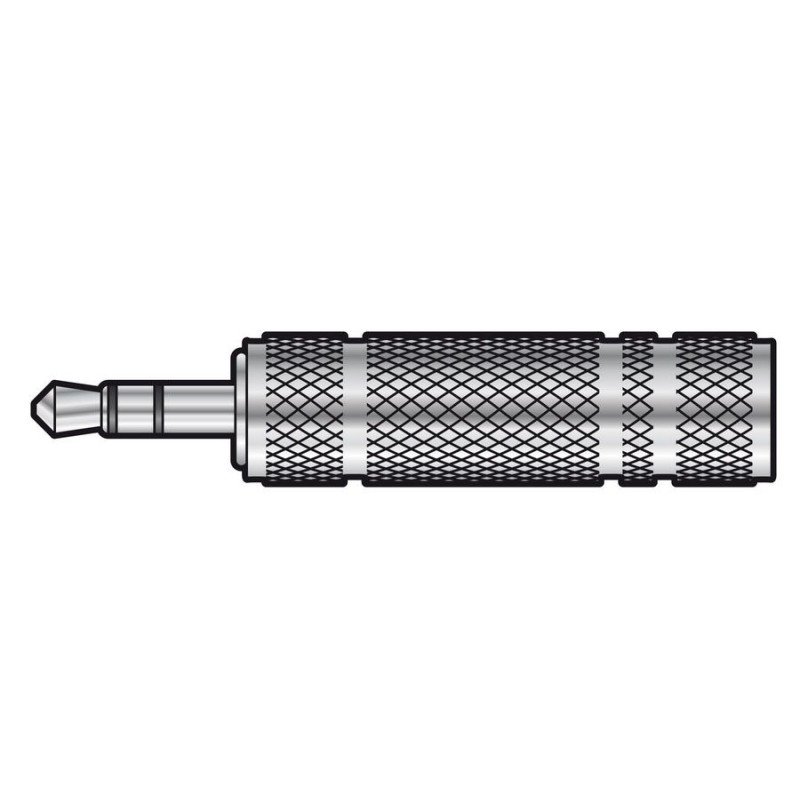 Qtx 759.013UK Αντάπτορας 3.5mm Stereo Jack Υποδοχή – Βύσμα (Τεμάχιο)