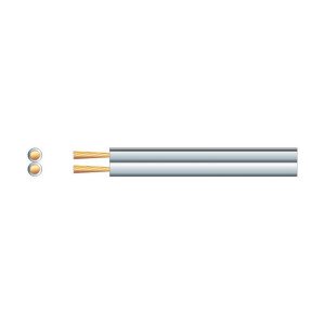 Mercury 801.513UK Καλώδιο Ηχείου 2 x 1.32mm² 100m White