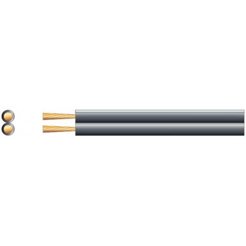 Mercury 801.516UK Καλώδιο Ηχείου 2 x 1.32mm² 100m Black