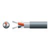 Mercury 803.594UK Καλώδιο Σήματος 2 x 0.20mm² 100m Μαύρο (Τεμάχιο)