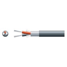 Mercury 803.594UK-1 Καλώδιο Σήματος 2 x 0.20mm² Μαύρο (Ανά Μέτρο)
