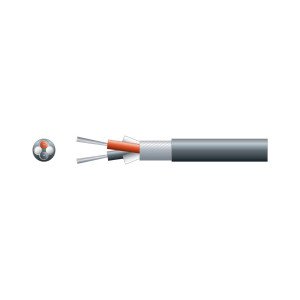 Mercury 803.594UK Καλώδιο Σήματος 2 x 0.20mm² 100m Μαύρο (Τεμάχιο)