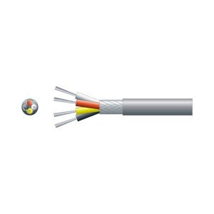 Mercury 804.263UK Καλώδιο Σήματος 4 x 0.20mm² 100m Γκρι (Τεμάχιο)