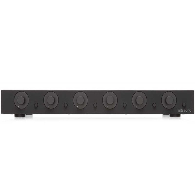 ArtSound SVC6.2 B Controller Έντασης 6 Καναλιών 180W Μαύρο (Τεμάχιο)