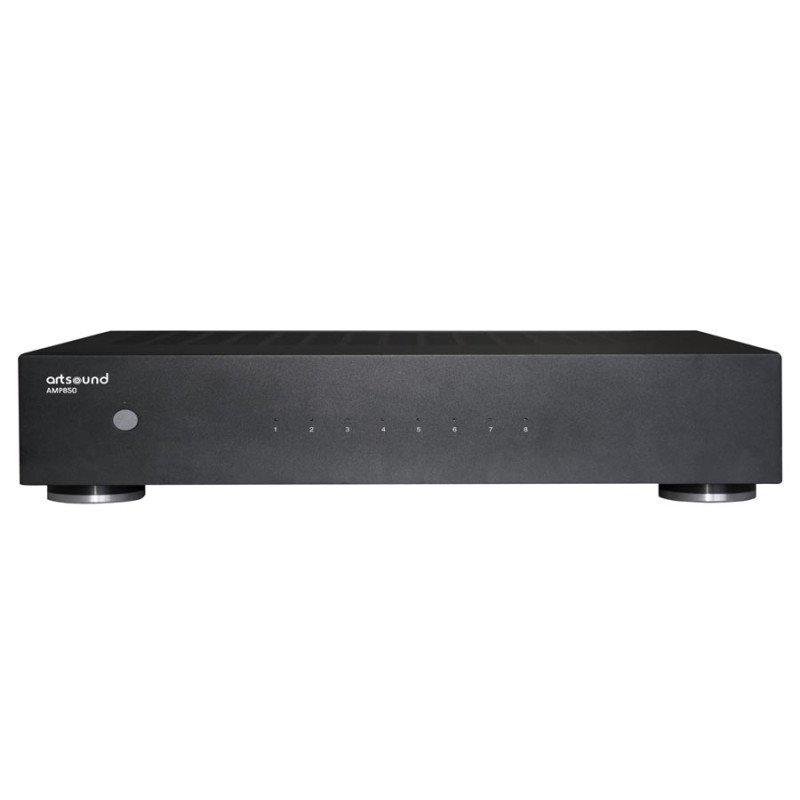 Artsound AMP850 Ενισχυτής Πολλαπλών Καναλιών 8x50W Black (Τεμάχιο)