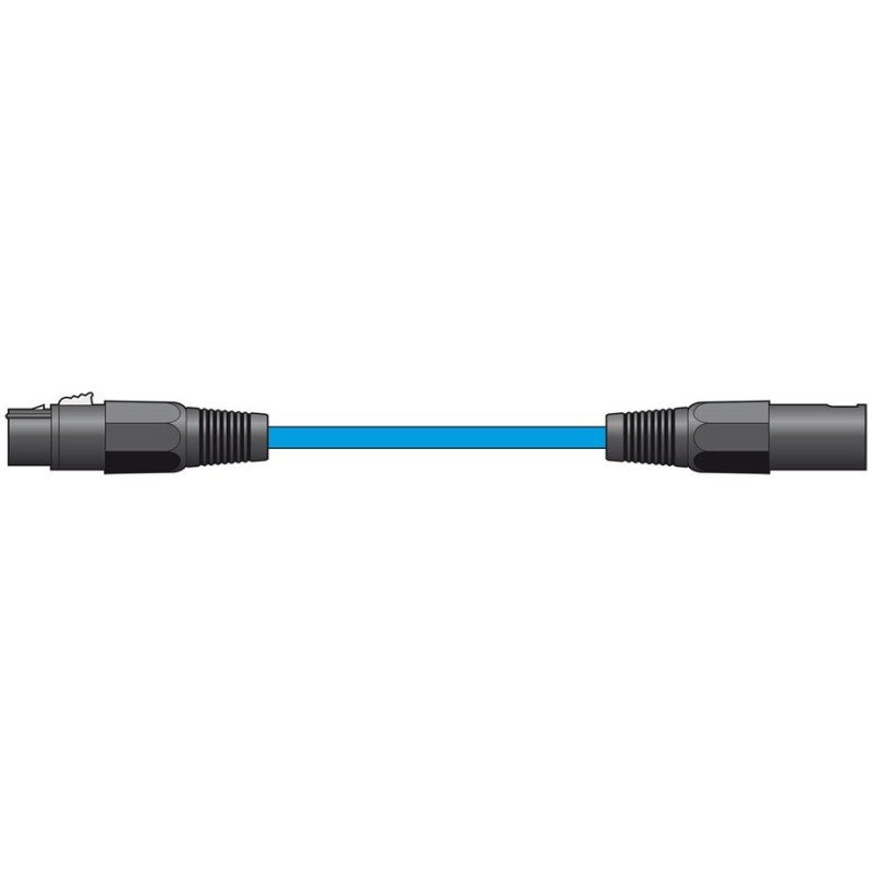 XF-XM1200BL Καλώδιο Μικροφώνου XLR Female - XLR Male 12m Μπλέ (Τεμάχιο)