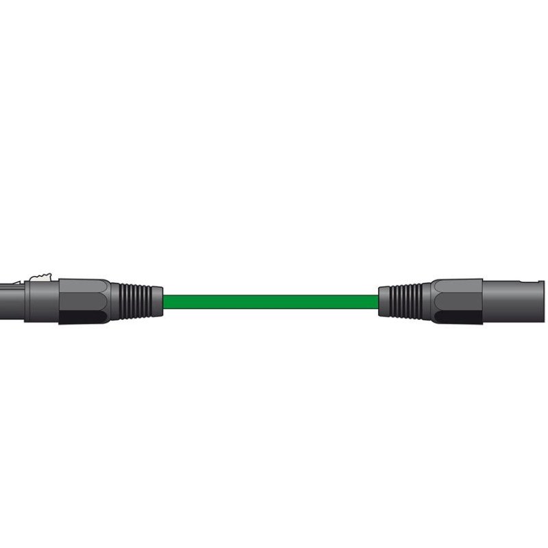 XF-XM600GN Καλώδιο Μικροφώνου XLR Female - XLR Male 6m Πράσινο (Τεμάχιο)