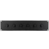 ArtSound SVC6.2T Controller Έντασης 6 Καναλιών 100W 19" Μαύρο (Τεμάχιο)