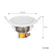 Adastra EC36V Ηχείο Οροφής Μπάνιου 3" 100V (Τεμάχιο)