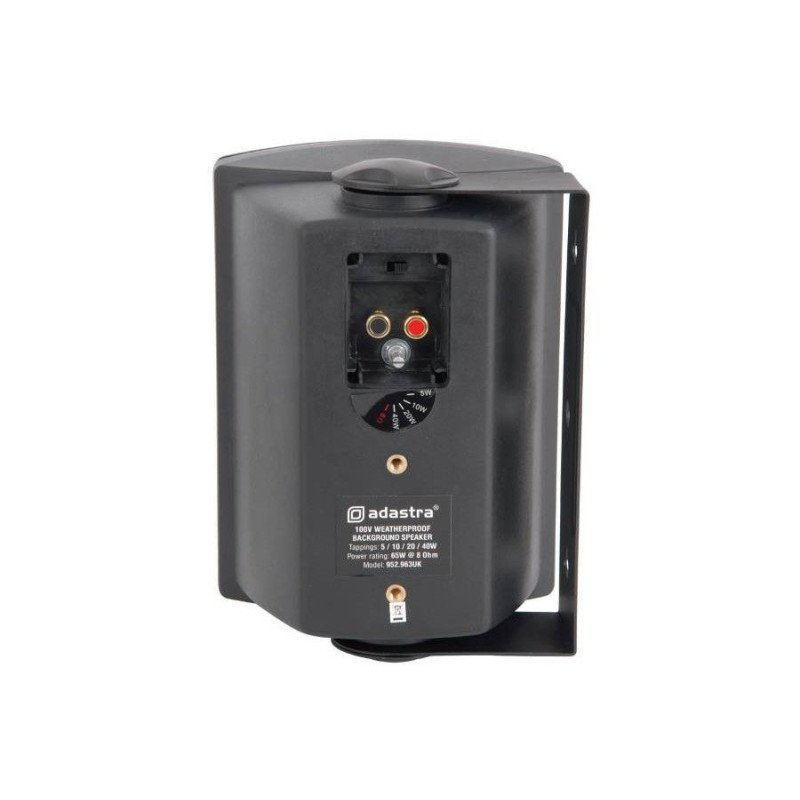 Adastra AD-FSV-B Επιτοίχιο Ηχείο 5.25" 65W RMS Μαύρο (Τεμάχιο)