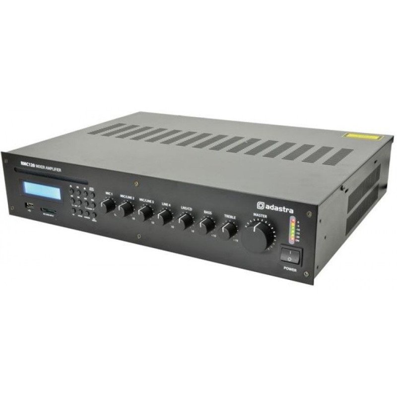 Adastra RMC120 Ενισχυτής-Μίκτης με 5 Εισόδους 120W RMS (Τεμάχιο) Adastra RMC120 Ενισχυτής-Μίκτης με 5 Εισόδους 120W RMS (Τεμάχιο)