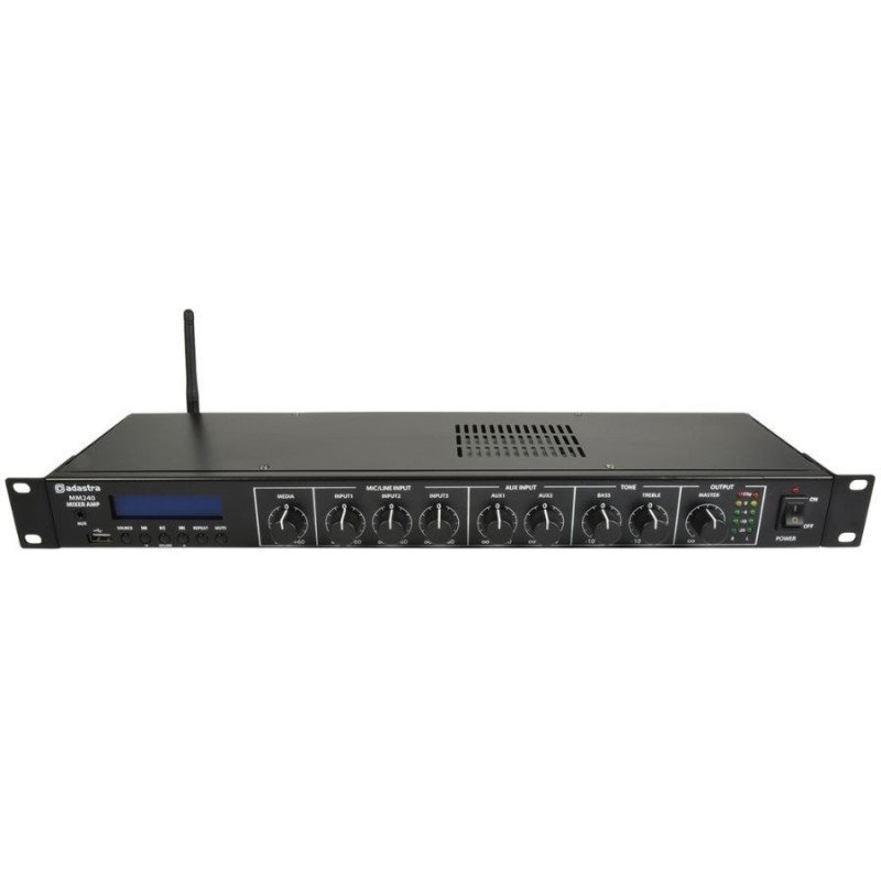Adastra MM240 Μίκτης-Ενισχυτής με USB/FM/BT 2 x 120W (Τεμάχιο)