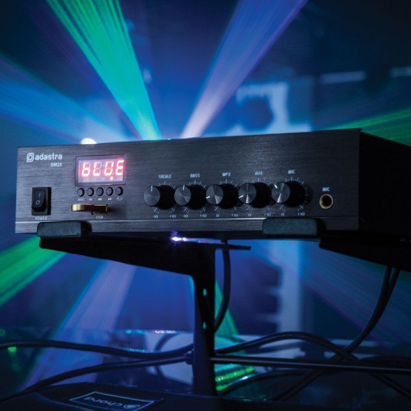 Adastra DM25 Ενισχυτής 100V Με USB/FM Και Bluetooth 25W RMS (Τεμάχιο)
