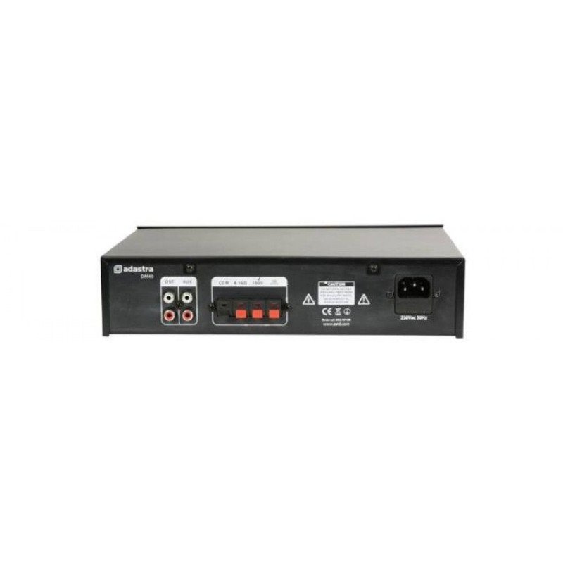 Adastra DM40 Ενισχυτής 100V με USB/FM και Bluetooth 40W (Τεμάχιο)