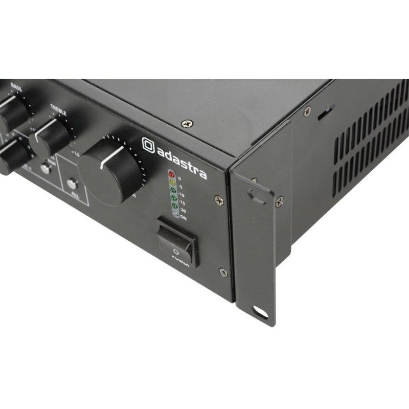 Adastra RM244V 100V Ενισχυτής - Μίκτης 4 Ζωνών / 5 Εισόδων 240W RMS (Τεμάχιο)