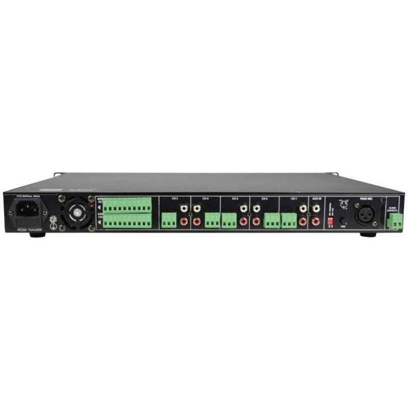 Adastra RMS605 Τελικός Ενισχυτής 5 Καναλιών 5x60W RMS (Τεμάχιο)