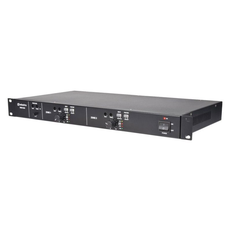 Adastra RMS1202 Τελικός Multi Zone 100V Ενισχυτής 2 Καναλιών 2x120W RMS (Τεμάχιο)