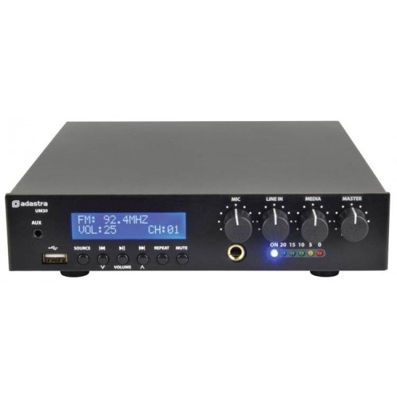 Adastra UM30 Ενισχυτής-Μίκτης 30W RMS (Τεμάχιο)