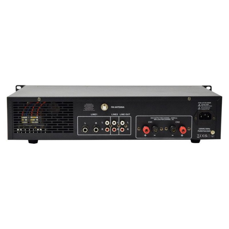 Adastra A2 Στερεοφωνικός Ενισχυτής 2 x 200W RMS (Τεμάχιο)