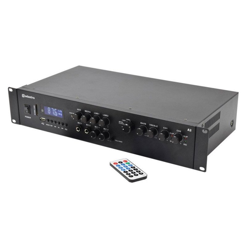Adastra A2 Στερεοφωνικός Ενισχυτής 2 x 200W RMS (Τεμάχιο)